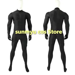 Slight Muscle BodySuit Cosplay Black Bodysuit With hand and feet COLOR CAN BE CHANGED Silk Floss Muscle Shape Costume