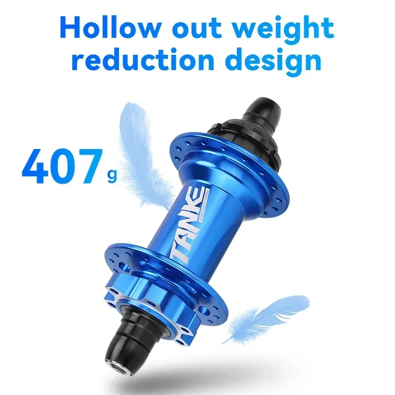 TANKE Dirt Jump Hub Single speed Locks Aluminum Alloy 32holes 120point 135*10mm,DJ MTB Bike hub Locking ring 6 claw 3 teeth BMX