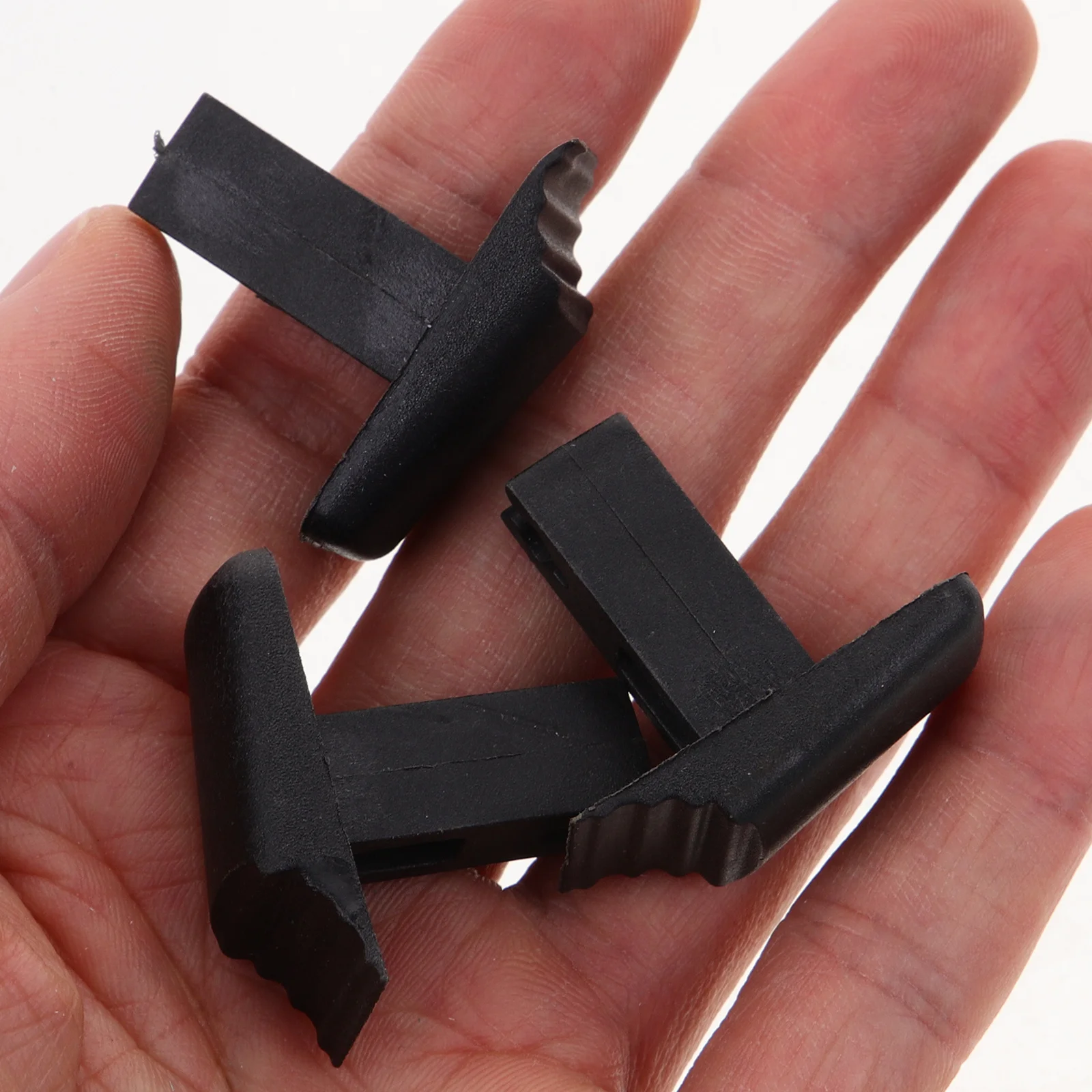 Almohadilla de silicona antideslizante, botón de escalera telescópica, piezas de escalera de repuesto, accesorios de interruptor de elevación plegable, interruptor de elevación, 3 uds.