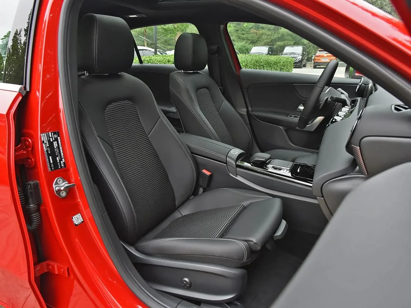 Spezieller Autositzbezug für Mercedes Benz A-Klasse 2019 2020 2021 2022 2023 PU-Leder Sitzkissen-Schutz Autositzbezüge – Detail 2