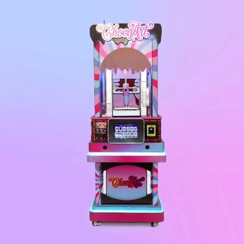 3D Chocolate Printing & Vending Machine with SDK Touchscreen Display Cloud Integration Remote Monitoring Customized