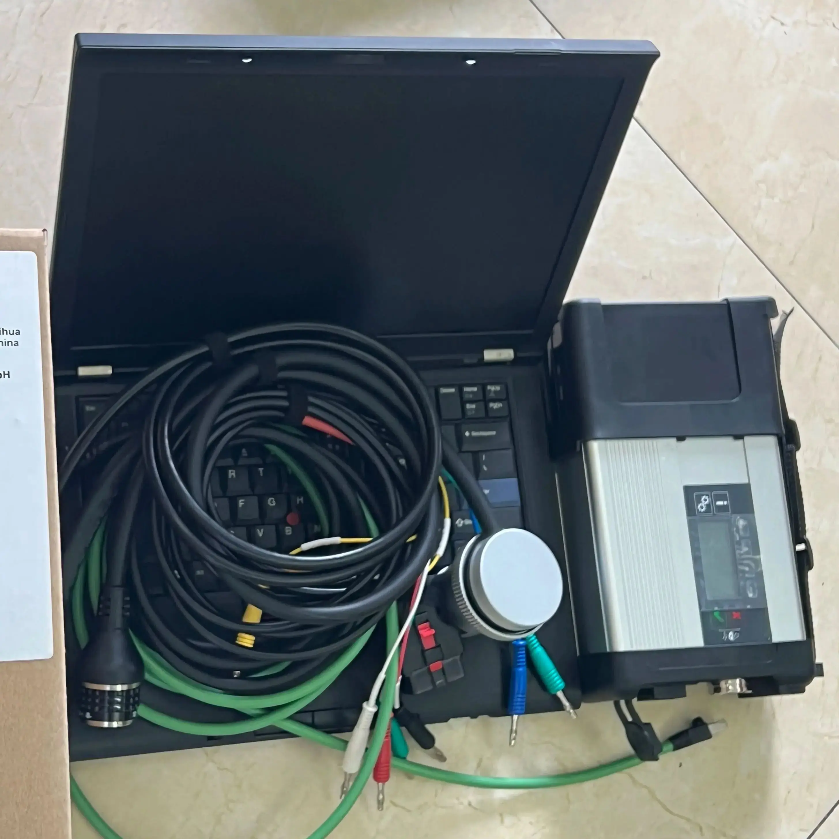 أداة تشخيص DoIP Pro Obd2 MB Star C5 SD Wifi Connect Plus كمبيوتر محمول T410 i5 SSD 2025.09v DAS DTS لسيارات Mercedes Mb Star C5 #1