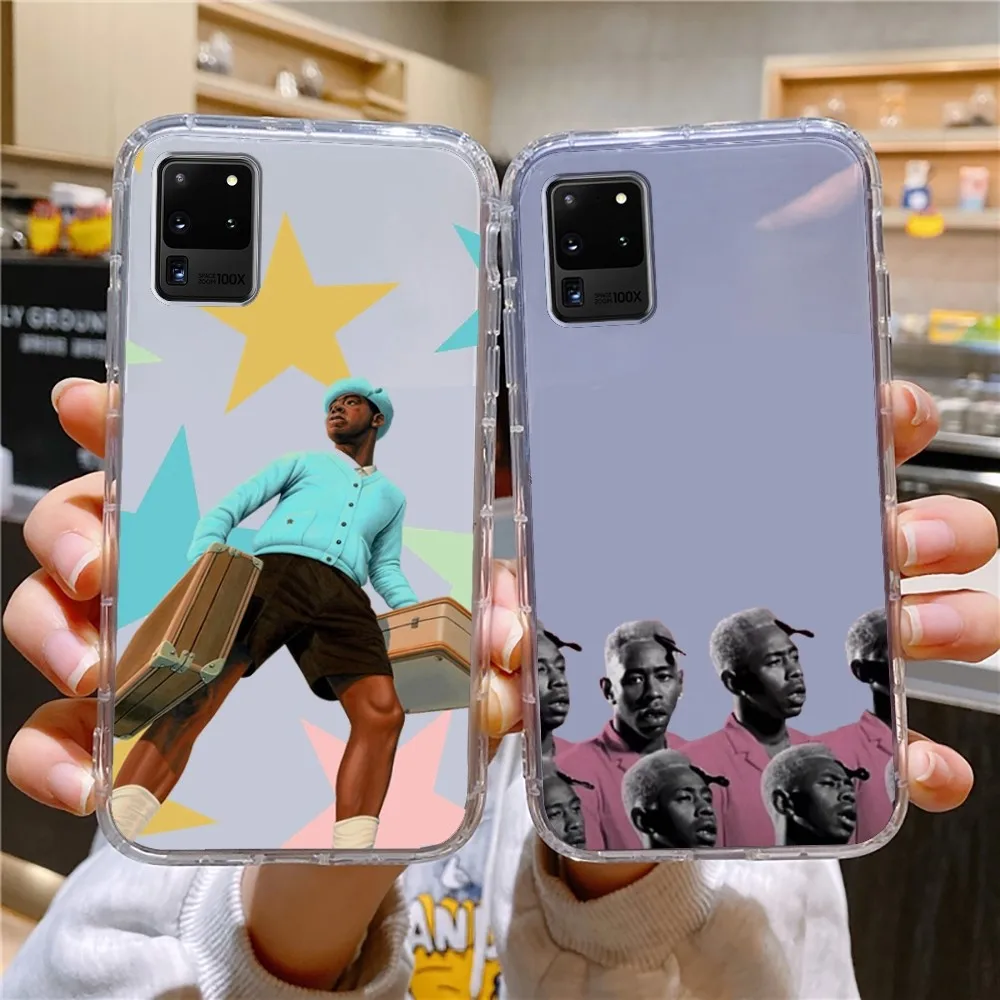 Tyler The Creator Phone Case For Samsung Galaxy A52 A12 A51 S21 Edge S22ULTRA S23 S20LITE Plus Ultra Transparent Cover