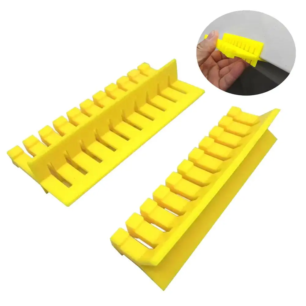 90-grad Auto Dent Reparatur Kleber Tabs PDR King Dent Entfernung Rechte Tabs Winkel Tabs Auto Kleber Paintless Puller Kunststoff Tabs Repa F9J9
