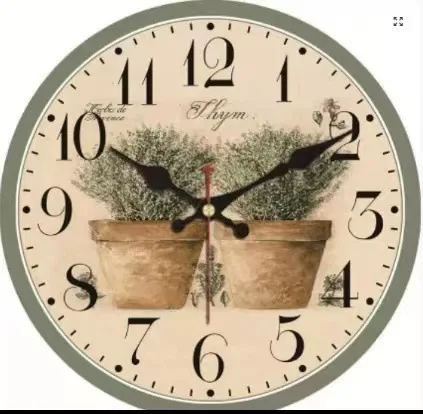 Wall Clock Creative Home Silent Clock Wall Clock Modern Design Living Room Decoration American Style Wall Clock Digital Clock L