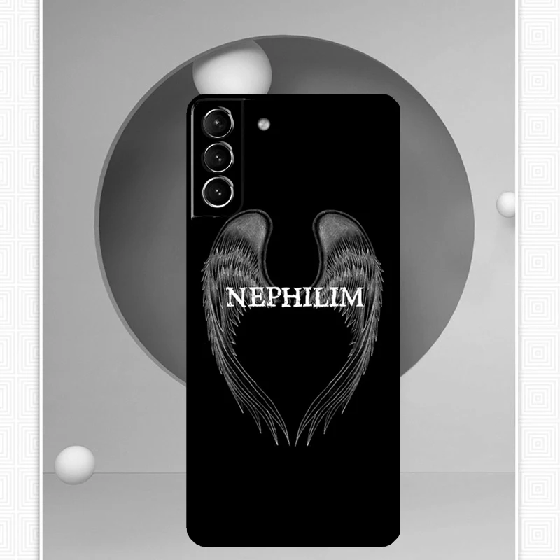 Shadowhunters Angelic Rune logo Cover For Samsung Galaxy S23 S24 Ultra S8 S9 S10 S22 Plus Note 10 20 Ultra S20 S21 FE Case