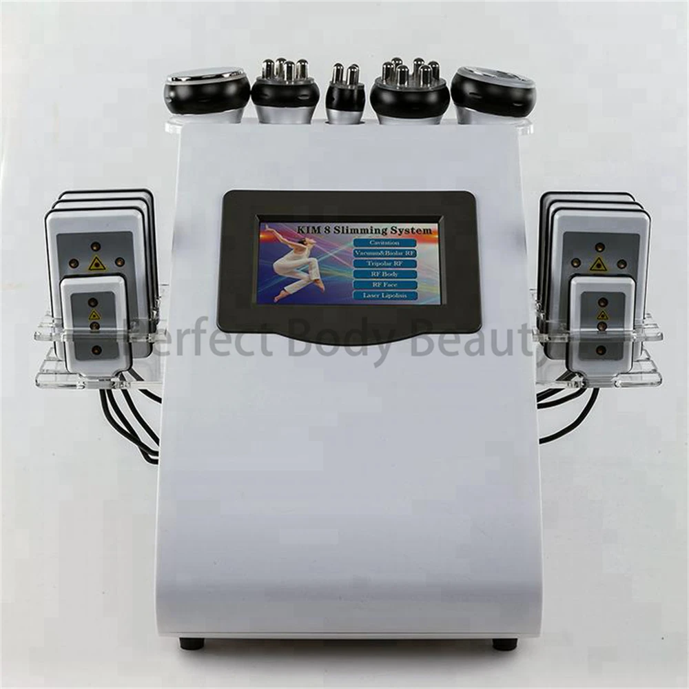 

Deal Factory Price Lipo Cavitation 6 In 1 Ultrasonic Vacuum Slimming Machine Weight loss body slim Minceur Explosion Fat