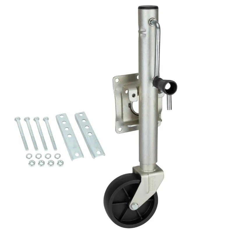 

TowSmart 7286 Marine Swivel Swing Down Boat Trailer Jack, Sidewind, 1,000 lb Capacity