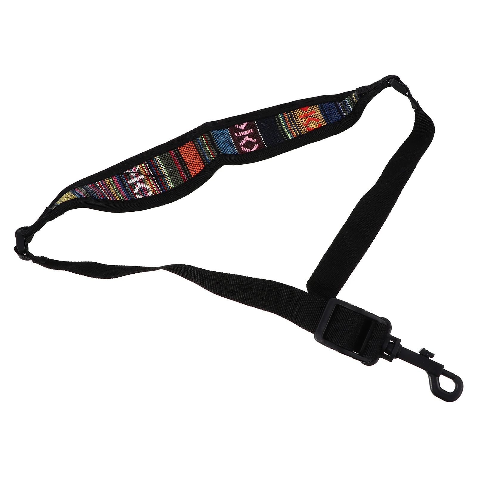 

Saxophone Strap Adjustable Harness Belt Neck Drawstring Shoulder Cloth Accessories Easy to Use