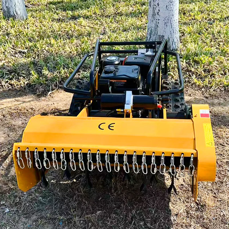 Customized Yoke Remote Control Mower Zero Turn Four Stroke Reel Weeder Robot Factory Outlet High Horsepower Brushcutter Tractor