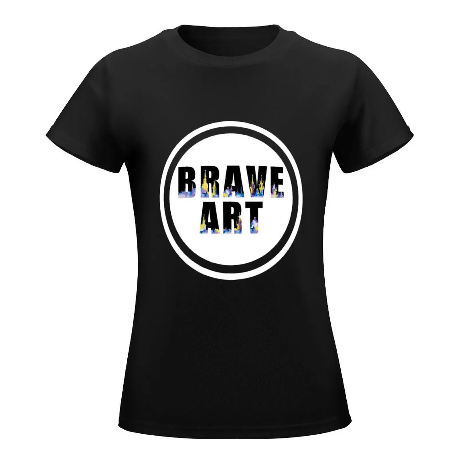 Brave Art T-Shirt hippie clothes summer tops summer clothes plus size t shirts for Women loose fit