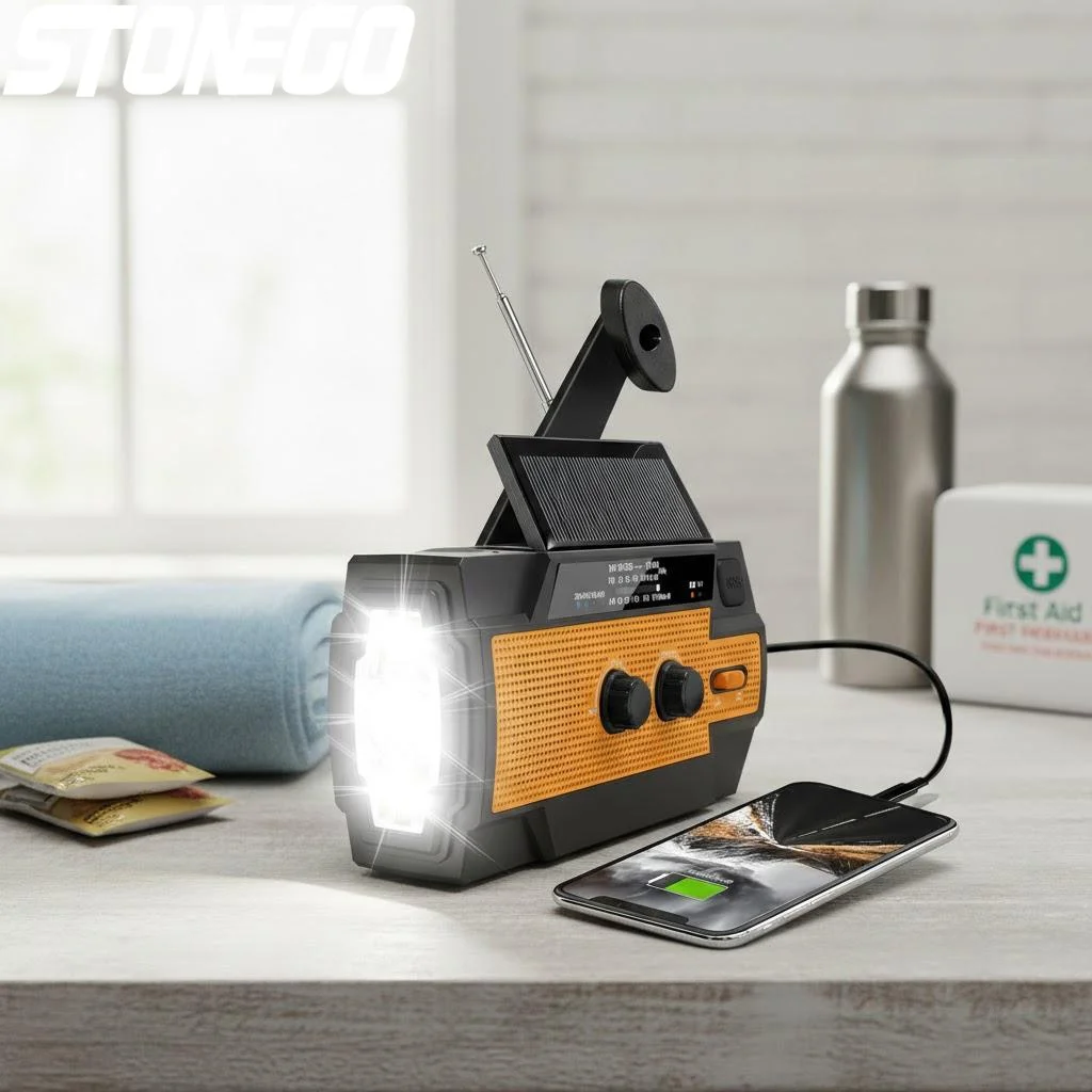 4000mah-solar-hand-crank-am-fm-noaa-weather-radio-portable-emergency-flashlight-phone-charger-sos-alarm