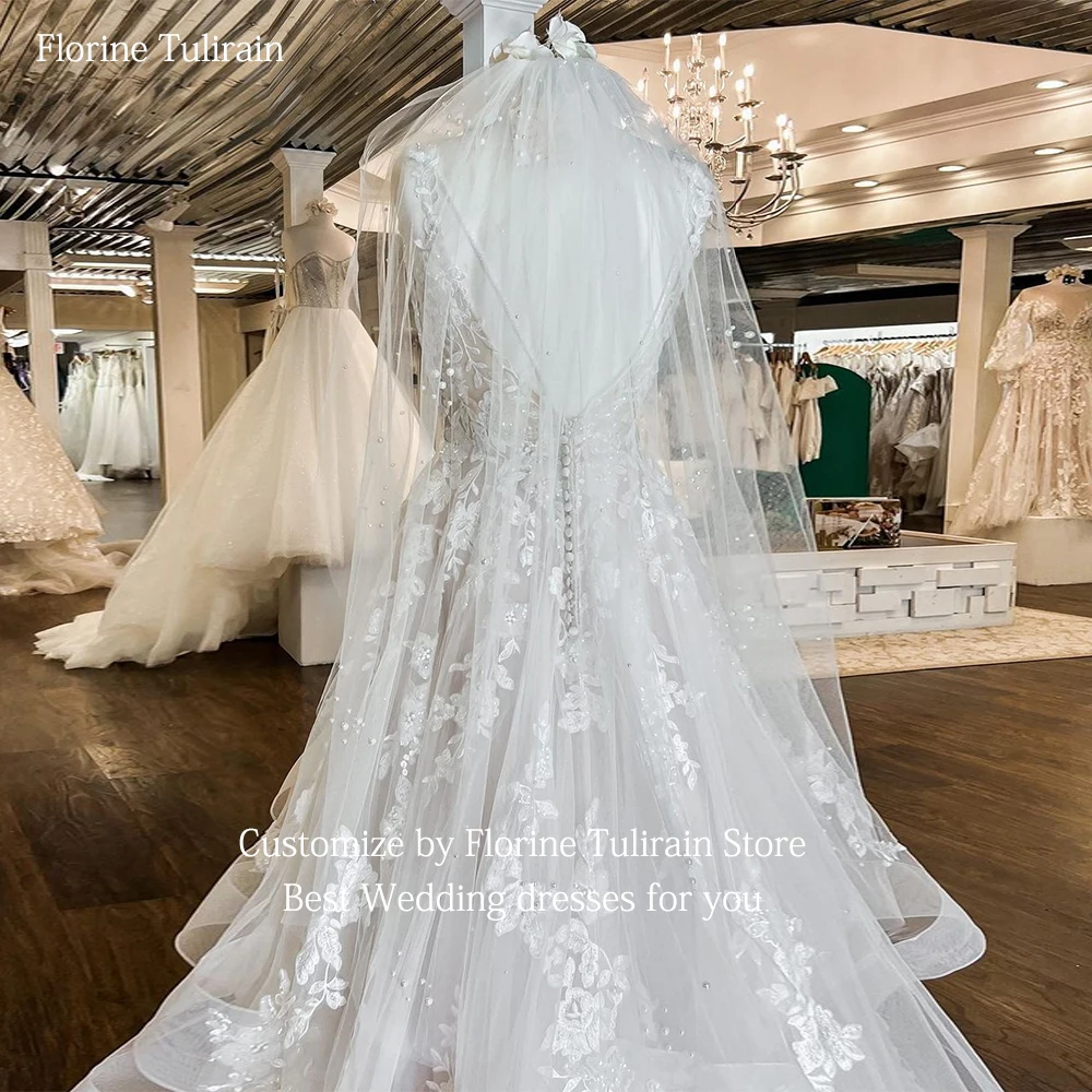 Bespoke Robe De Mariée z seksownym głębokim dekoltem w serek Backless elegancka linia a długość podłogi suknie ślubne z trenem dla narzeczonych 2023