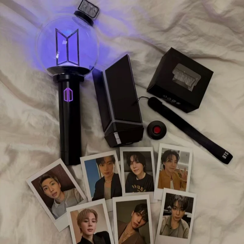 Nuevo Soporte Decorativo Oficial para Lightstick de BTS Versión 4, Mercancía Oficial de Conciertos K-Pop Importada de Corea para Fans del Grupo