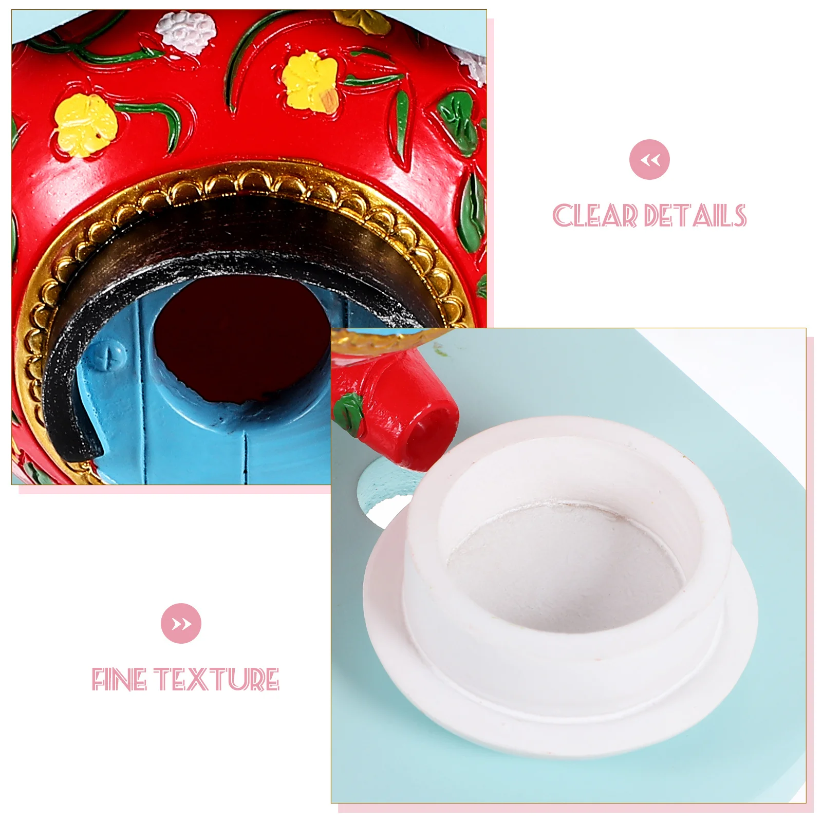 

1Set Teapot Shaped Bird House Decorative Nesting Box for Garden Balcony Outdoor Small Bird Nest Pet Birds Nest