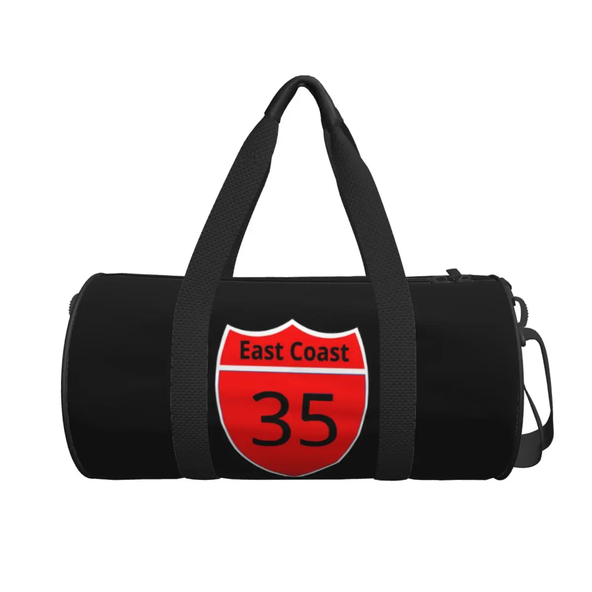 

Highway 35 East Coast Large Duffle Gym Bag Multi-Functional Duffle Travel Bags Handbags Fitness bag