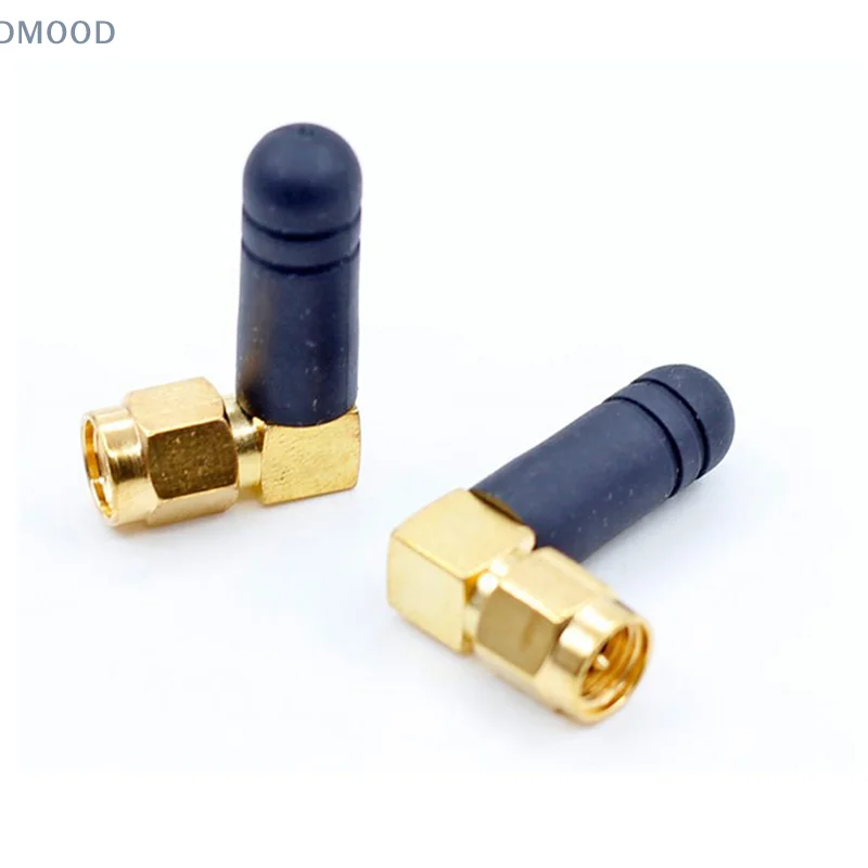 2PCS Mini Rubber 3dBi 2.4ghz WIFI Antenna SMA Male Router Bluetooth Antennas