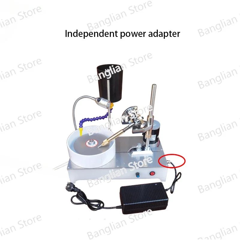 Precision Jewelry Stone Polishing Machine Molding Machine Gem Faceting Machine DC Stepless Speed Gem Angle Grinder