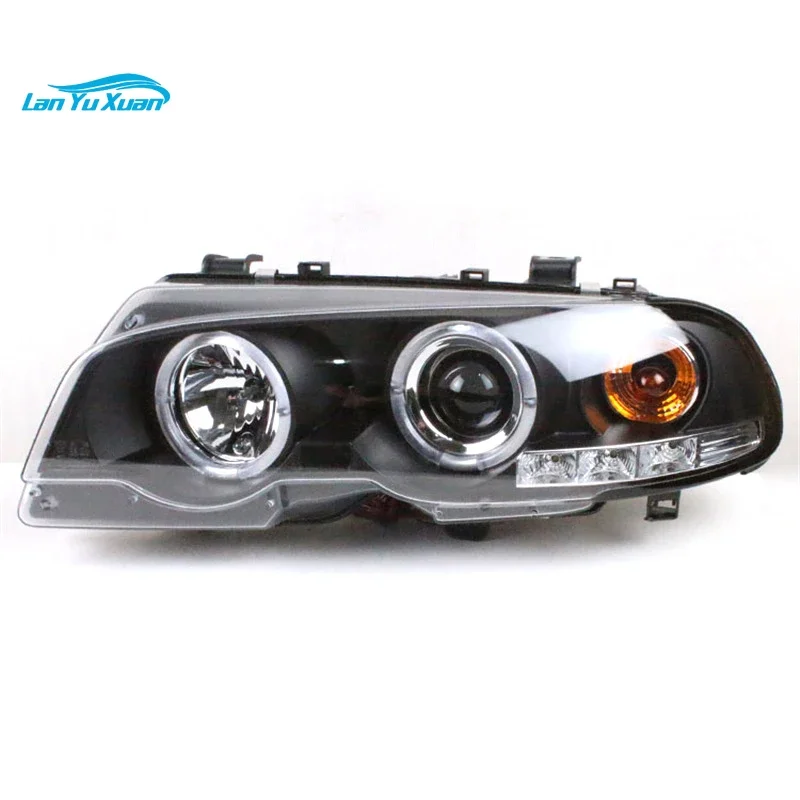 

High-Brightness With Dual Beam Lens Turn Signal LED Head Light Lamp Headlight Headlamp for 3 Series E46 2002-2006