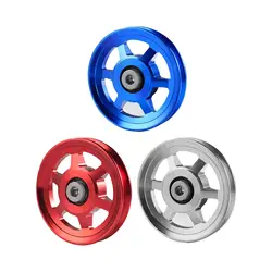 105mm Aluminium Alloy Bearing Pulley Wheel Replacement for Cable Machine Gym Equipment Exercise Strength Training Accessory