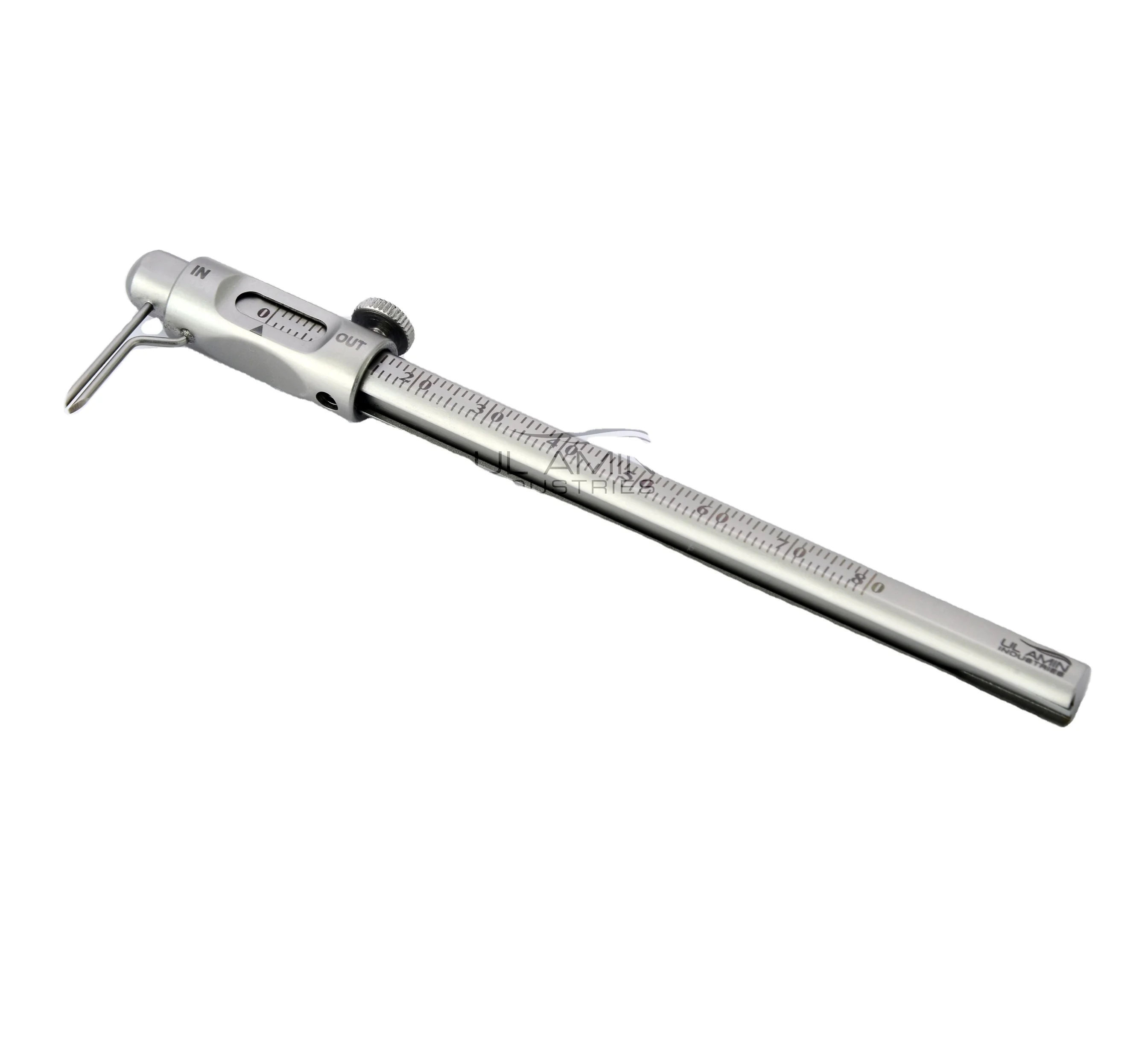 أداة طب الأسنان Krekeler مقياس دائري لفرجار منزلق يدوي لعلم الزراعة من الفولاذ المقاوم للصدأ معتمد من ISO للمجوهرات الفضية