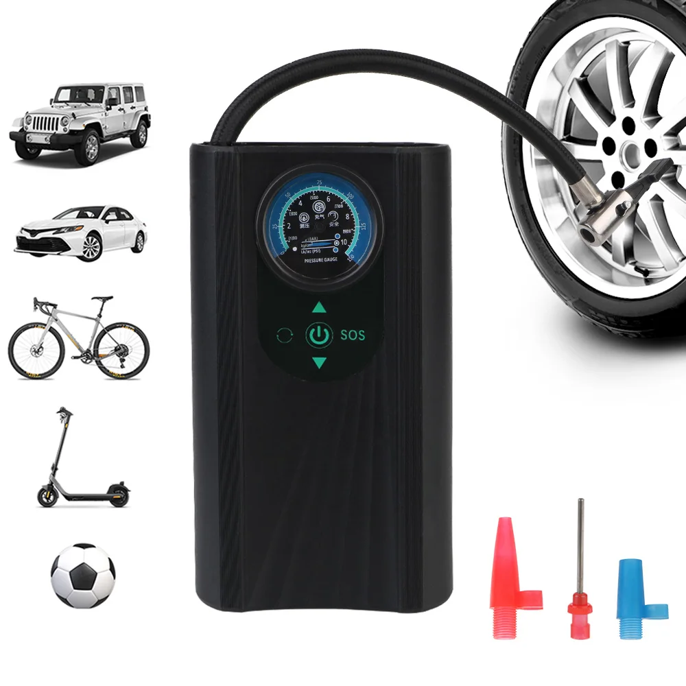 

Электрический воздушный компрессор, ручной насос высокой точности для мотоциклов и велосипедов, 12 В