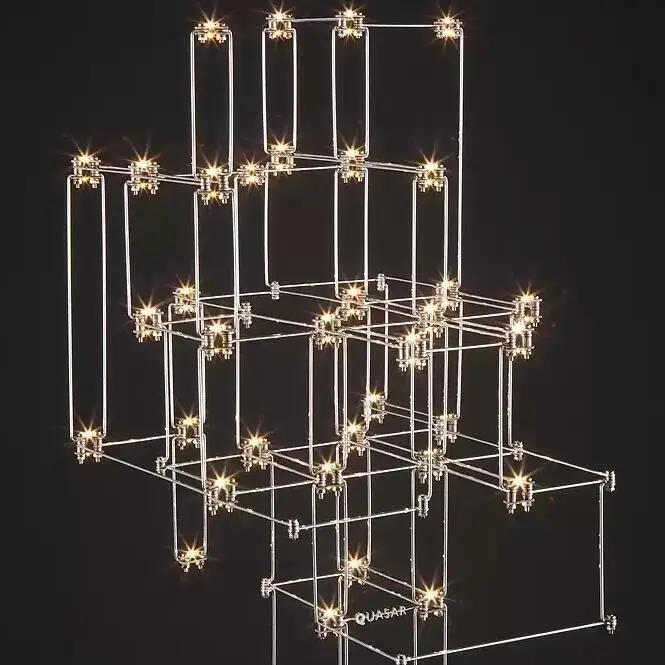 

Restaurant chandelier, villa atmosphere, bar dining room, light luxury household led chandelier