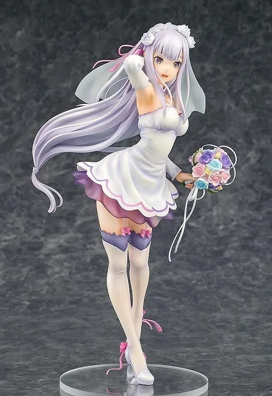 【In Stock】Phat! GSC Re:Zero Emilia Wedding Dress 1/7 Scale