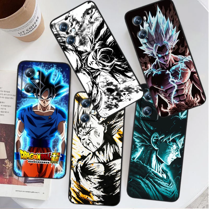 Cute D-Dragon Ball Goku Cool For OPPO Find X6 X5 X3 A54S A5 A94 A16 A53S A57 A74 A72 A98 A78 A96 A9 5G Black Funda Phone Case