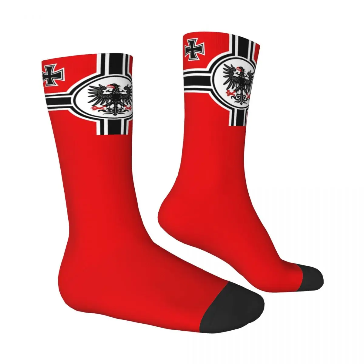 Germany DK Reich Empire Of Flag Stockings German Design Retro Socks Autumn Anti Skid Socks Adults Men Climbing Comfortable Socks