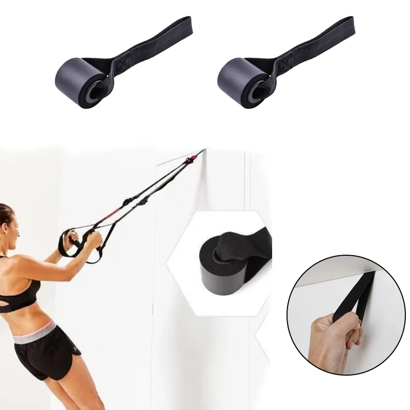 Elastic Resistance Door Anchor Holder Bands Tube Doorway Sport Fitness Equipment for Effective Working-out Accessories Women Men