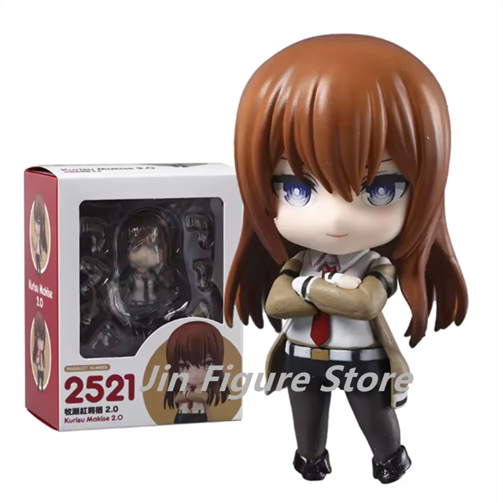 10cm Steins;Gate Anime Figure‌ #2521 Makise Kurisu PVC Action Figure Collectible Model Toys Kid Gift Ornaments Doll