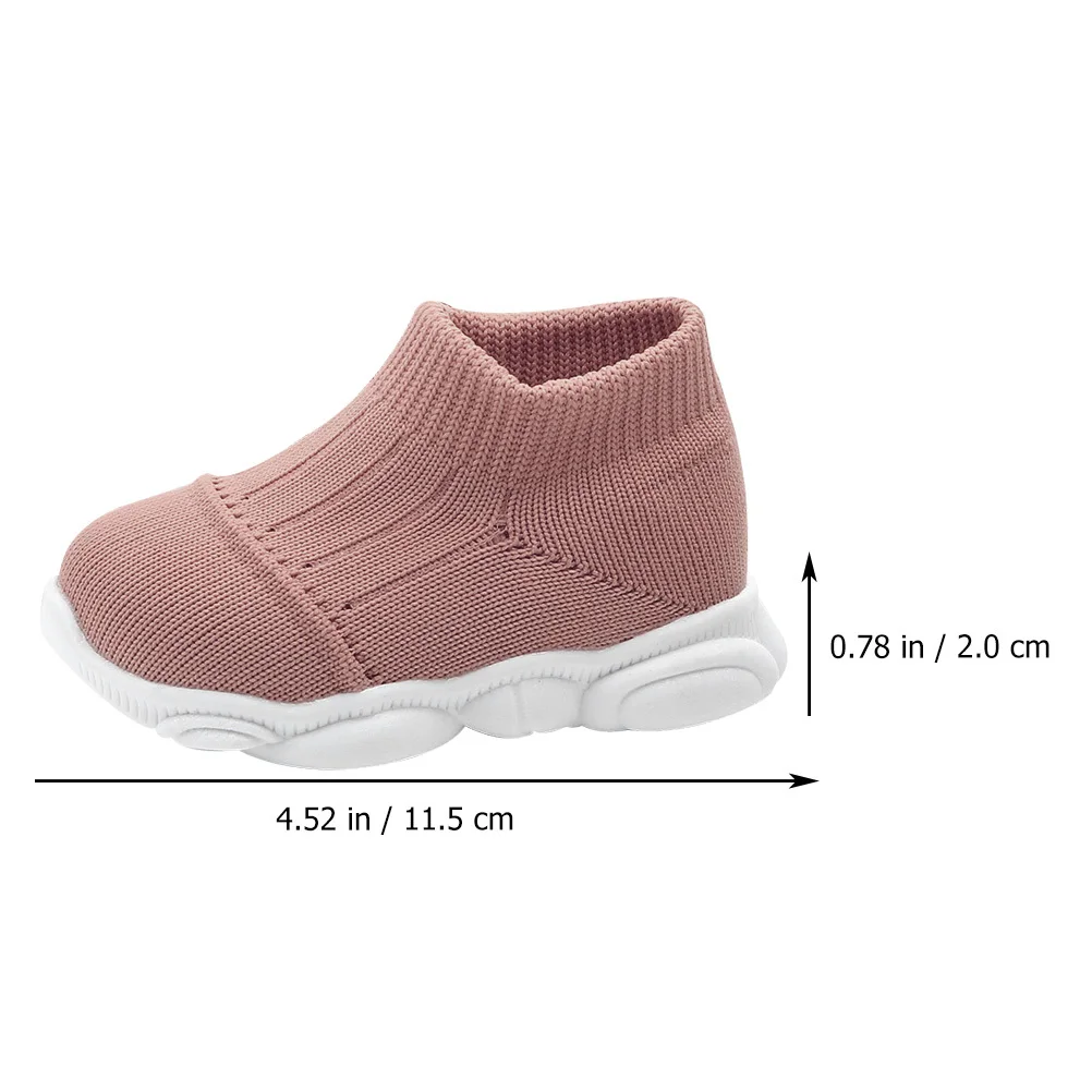 1 par de zapatos antideslizantes suaves y transpirables para bebés, zapatos informales para caminar para bebés, Prewalker infantil