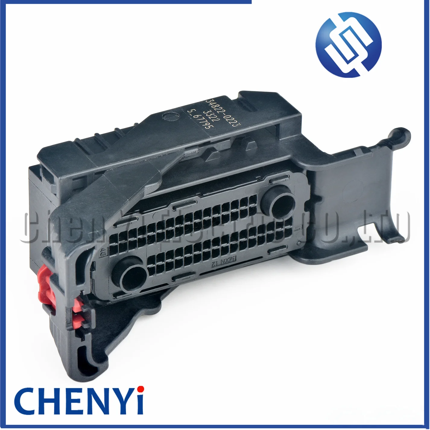 66 Pin Automotive waterproof ECU connector Engine computer board TCM wire harness plug with lid Pin 34822-0223 34822-0013 For GM