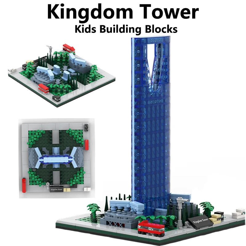

519 шт. детские строительные блоки Kingdom Tower украшения дома головоломки блоки украшения детские игрушки для детей взрослые подарки