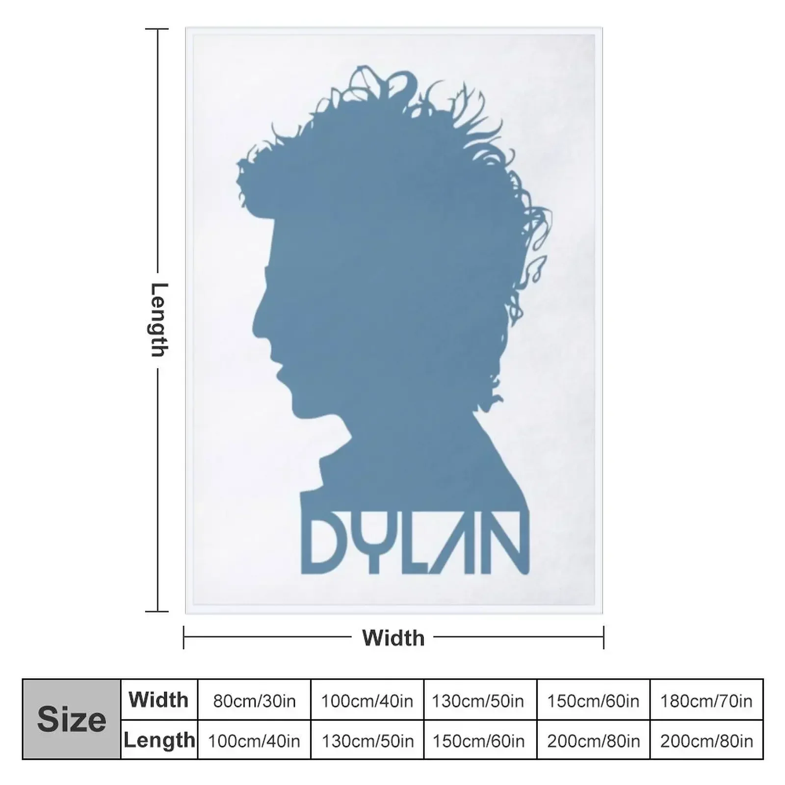 Dylan Retro FanArt Throw Blanket halloween Sofa Throw Blankets