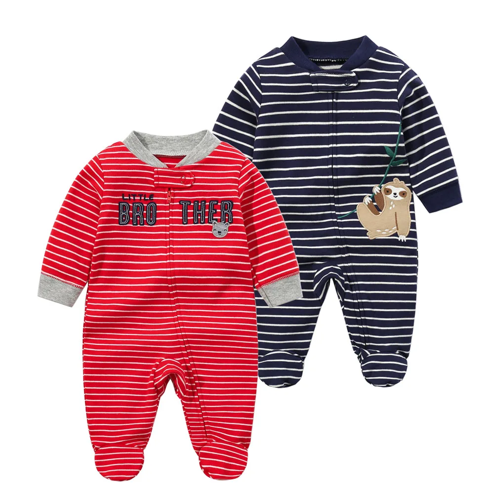 2023 Spring Autumn Baby Romper 100% Cotton Newborn Baby Clothes Long Sleeve Baby Girl Clothing Cartoon Jumpsuit Infant Clothes