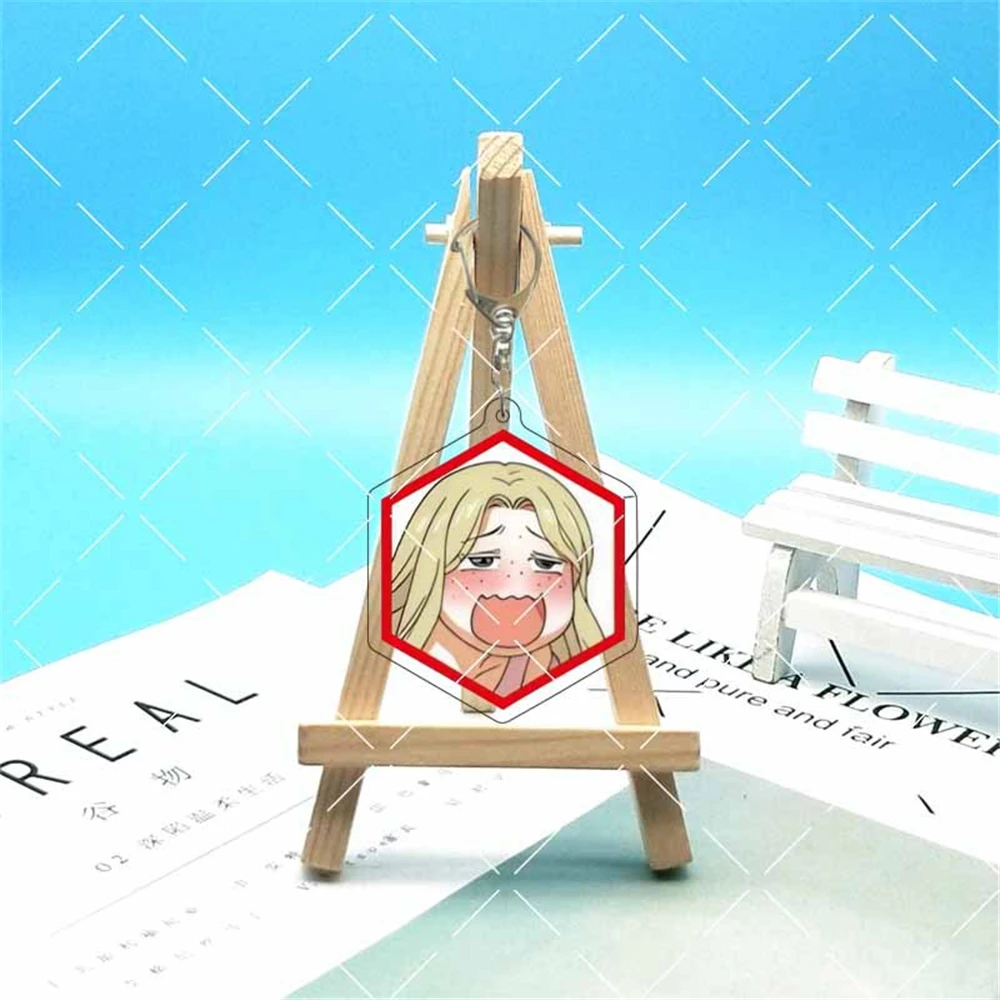 Anime Dara-san of Reiwa Cosplay COSTUME Acrylic Key Chain Keychain Pendant Accessories