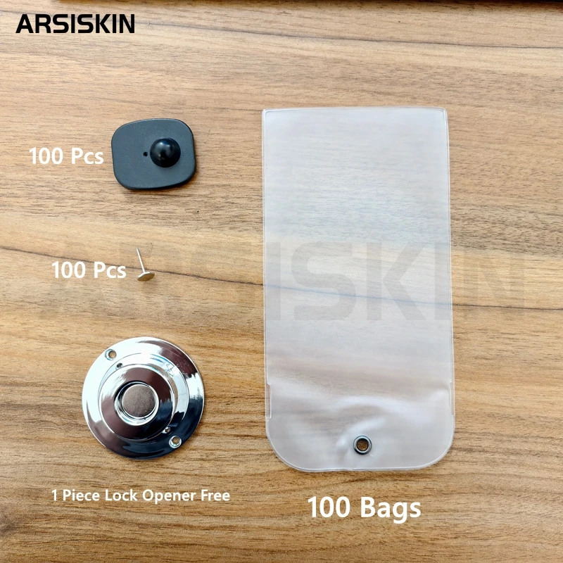 

100 Sets Anti-camera Bag No Photography Allowed Bag Front & Rear Cameras No Picture Privacy Bag Reuse PVC Phone Bag For Wedding