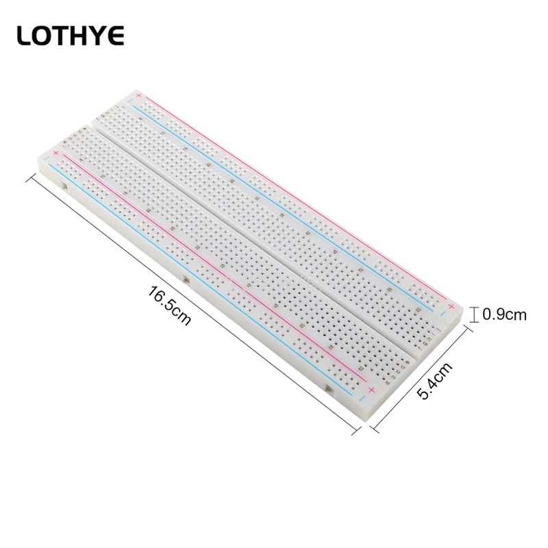 830 Holes Points Breadboard Solderless PCB Bread Board MB-102 MB102 Bread Board Test Develop DIY