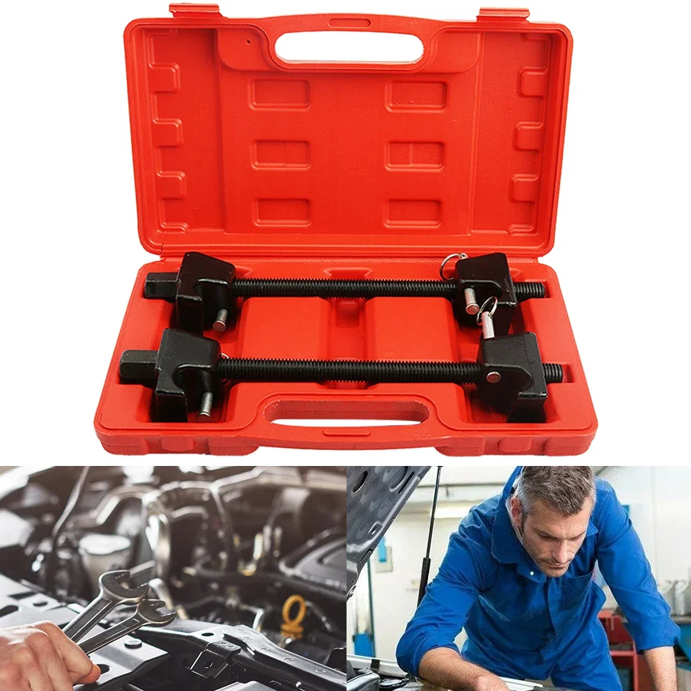 Struts Shock Absorber Coil Spring Compressor Clamp Set Remove Shock Absorber Spring Tool for Macpherson Car Repair Tool