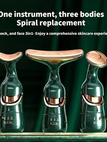 Masażer do twarzy mikroprądowy – lifting i ujędrnianie skóry, redukcja zmarszczek, odmładzanie twarzy, szyi i okolic oczu