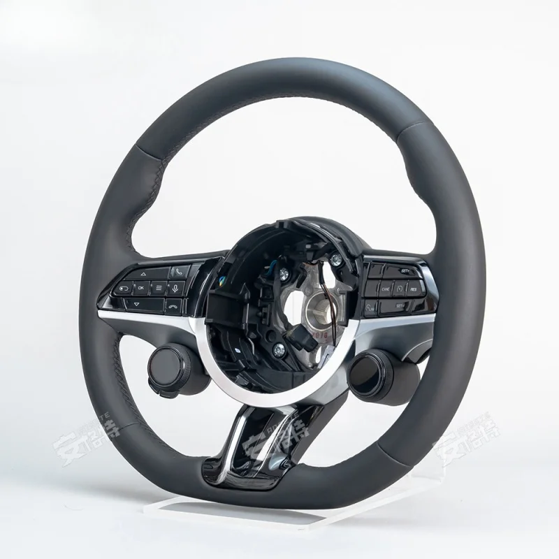 

For Maserati Grecale (2015-2024) Flat-Bottom Sport Steering Wheel (Modification Upgrade Part)