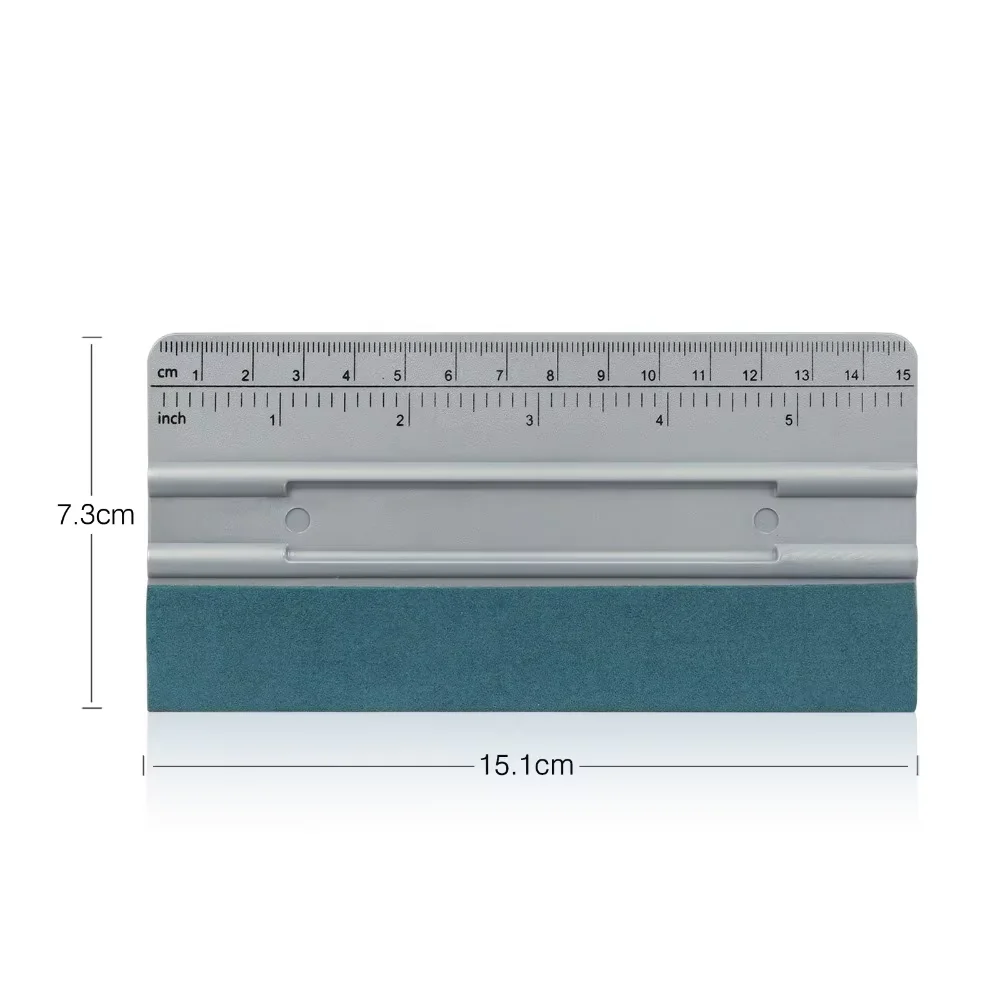 EHDIS 15/20/30CM Multipurpose Felt Squeegee with Ruler Vinyls Squeegee for Car Wrap & Window Film