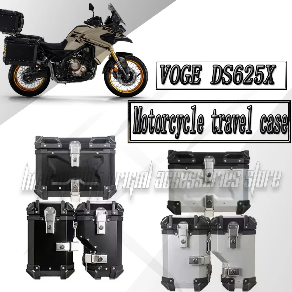 

For VOGE DS625X Motorcycle Trunk Top Box Side Luggage Case Pannier Rack Frame Rear Helmet Topcase Support Accessories
