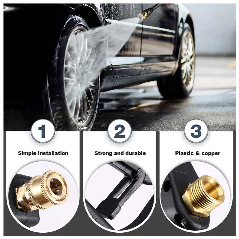 

ABZC-головка для мойки высокого давления, чистящая головка высокого давления, аксессуары для стиральных машин, чистящая головка из чистой меди