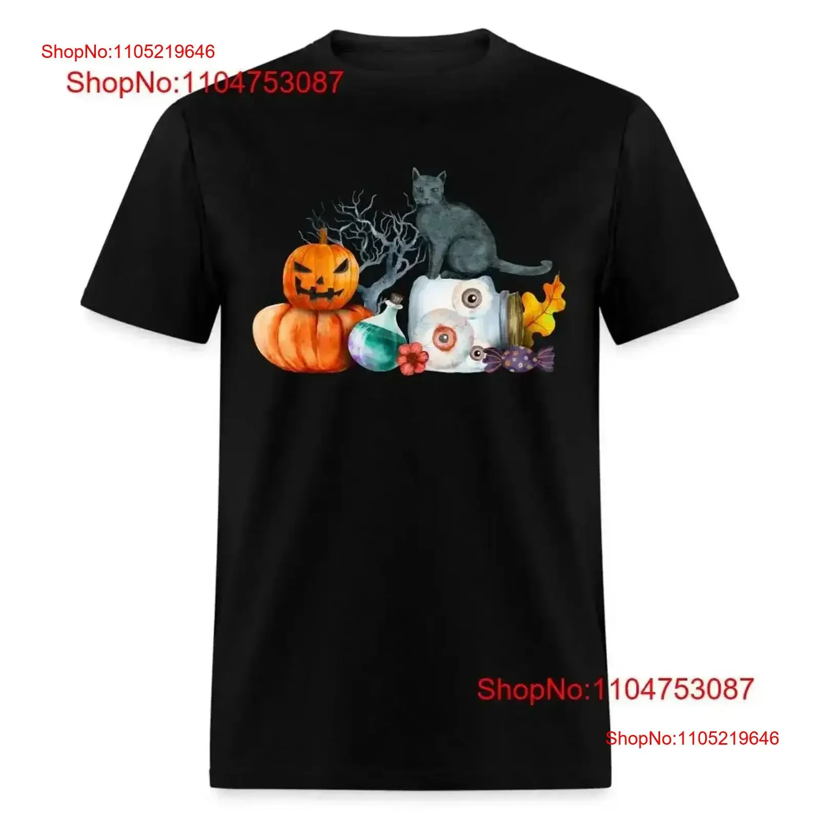 

Pumpkins and Potions Halloween T Shirt Family Funny vintage Washed Casual Stretched Comfortable Top For Everyday Wear graphic