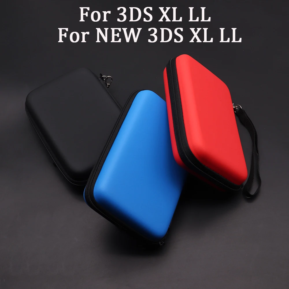 EVA Skin Carry Hard Case Bag Pouch for  3DS XL LL Console Protective Cover Portable Storage Bag for New 3DS XL LL
