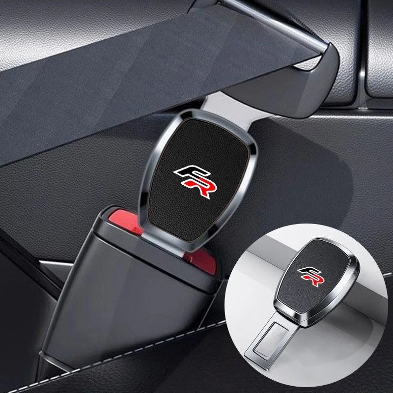 Extensor de clip para cinturón de seguridad de coche, hebilla de bloqueo de cinturón de seguridad para Seat Leon FR Cupra Ibiza Altea Exeo Alhambra, accesorios para automóvil