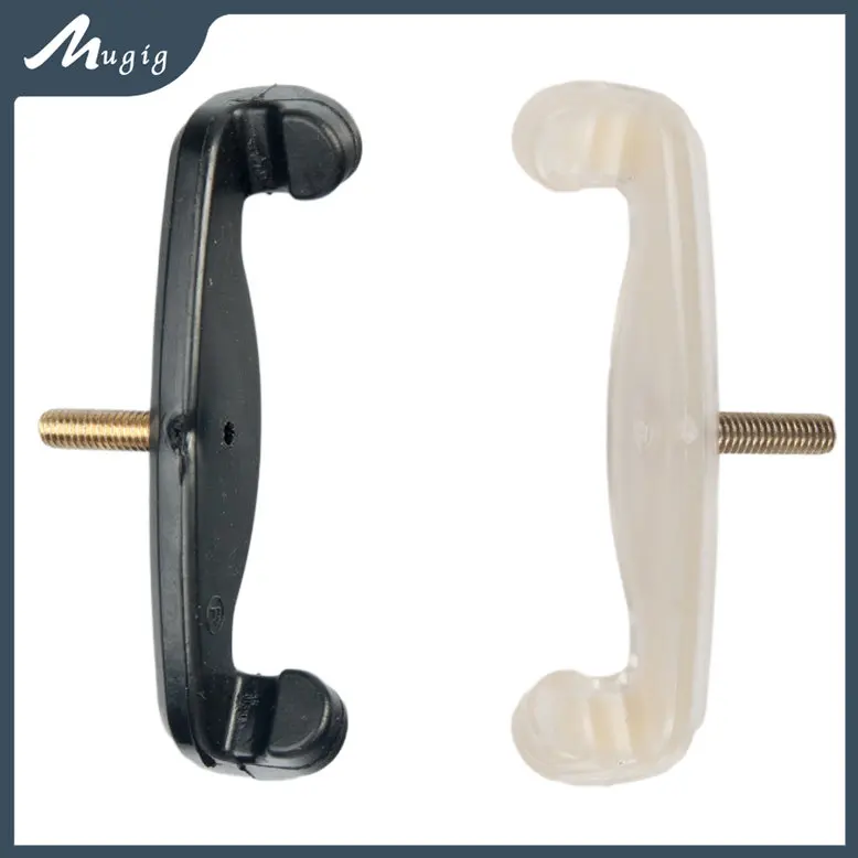 2Pcs Practical 3/4 4/4 1/2 1/4 1/8 Violin Adjustable Shoulder Rest Rubber Feet